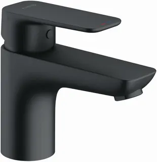 Kludi PURE&STYLE 75 Waschtisch Armatur, ohne Ablaufgarnitur, schwarzmatt