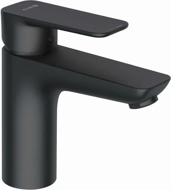 Kludi PURE&STYLE Waschtisch Armatur, ohne Ablaufgarnitur, schwarzmatt