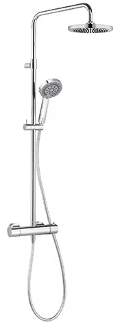 Kludi A-QA Thermostat Dual-Shower System
