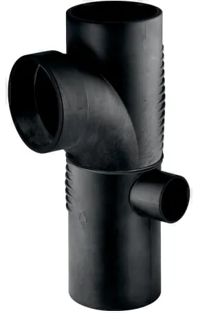 Geberit Kombibogeneckabzweig db20, 88,5Grad, rechts DN 100x100x56