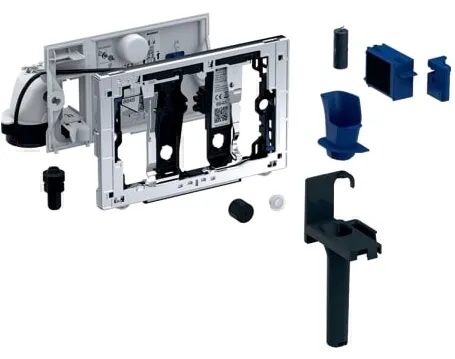 Geberit WC-Steuerung DuoFresh, mit manueller Auslösung, anthrazitgrau