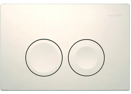Geberit Delta 25 Betätigungsplatte, weiß