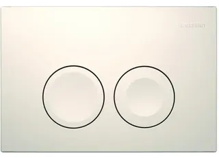 Geberit Delta 25 Betätigungsplatte, weiß