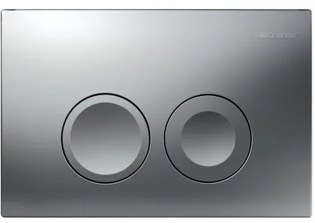 Geberit Delta 25 Betätigungsplatte, mattverchromt