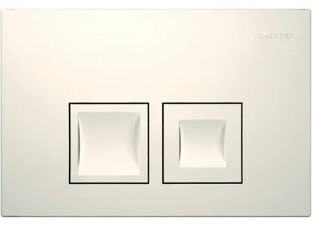 Geberit Delta 35 Betätigungsplatte, weiß