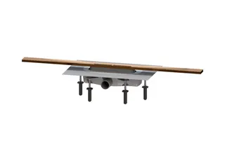 Kessel Duschrinne Linearis Infinity 60, L: 800 mm, DN 40, Bronze, geb., Megastop