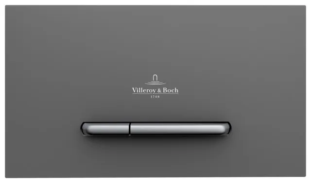 Villeroy & Boch Betätigungsplatte ViConnect E300, Anthracite matt