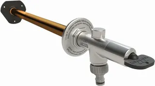 Kemper Außenarmatur FROSTI PLUS 57403, mit Steckschlüssel DN 20, AG 3/4"