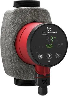 Grundfos Heizungsumwälzpumpe ALPHA2, Typ 32-40, 180 mm