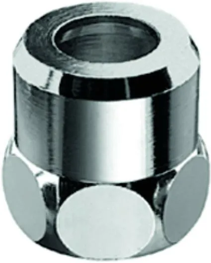 Schell Spezial Quetschverschraubung, chrom mit Längenausgleich 3/8" x 10 mm