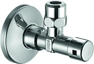 Schell Eckregulierventil, chrom, gesicherte Betätigung 1/2"x3/8"