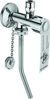 Schell Probenahme-Eckventil 1/2" AGx3/8 AG chrom