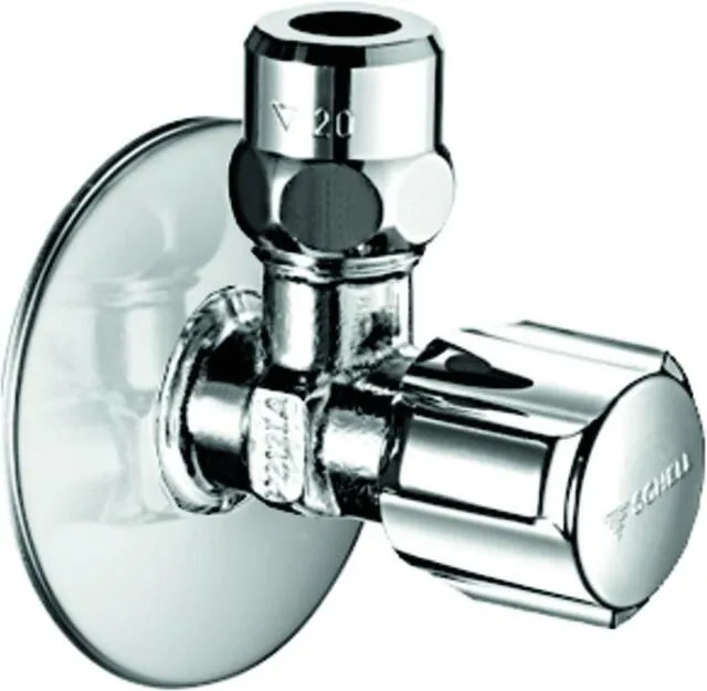 Schell Eckregulierventil COMFORT, chrom, kurze Bauform 3/8"x3/8"