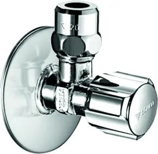Schell Eckregulierventil COMFORT, chrom, kurze Bauform 3/8"x3/8"