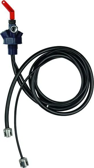 Afriso Kombinationsarmatur Euroflex 3, Saugschlauch 2,15 m
