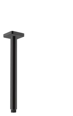 Hansgrohe Deckenanschluss VERNIS Shape, Aufputz 300mm mattschwarz