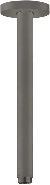 Hansgrohe Deckenanschluss S, DN 15, Länge 300mm brushed black chrome