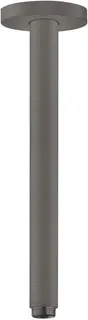 Hansgrohe Deckenanschluss S, DN 15, Länge 300mm brushed black chrome
