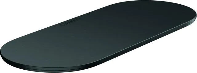 Hansgrohe Deckel WallStoris für Ablagekorb, 250mm mattschwarz