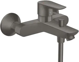 Hansgrohe Wannenmischer TALIS E, Aufputz, brushed black chrome
