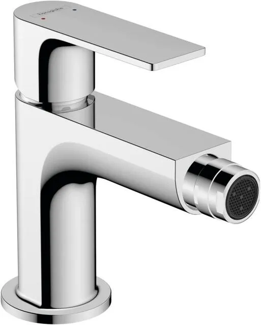 Hansgrohe Rebris E Bidetarmatur, mit Metall Zugstangen-Ablaufgarnitur, chrom