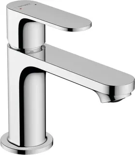 Hansgrohe Waschtischmischer Rebris S 80, mit Ablaufgarnitur chrom