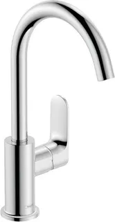 Hansgrohe Waschtischmischer Rebris S 210, Schwenkkopf, mit Ablaufgarnitur chrom