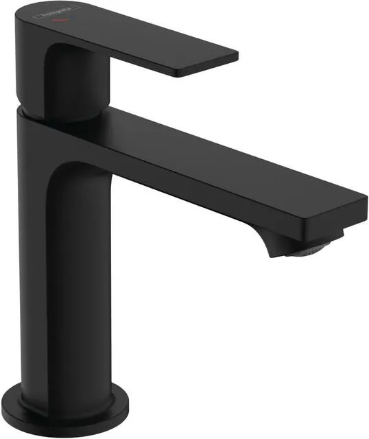 Hansgrohe Waschtischmischer Rebris E 110, CoolStart, mattschwarz