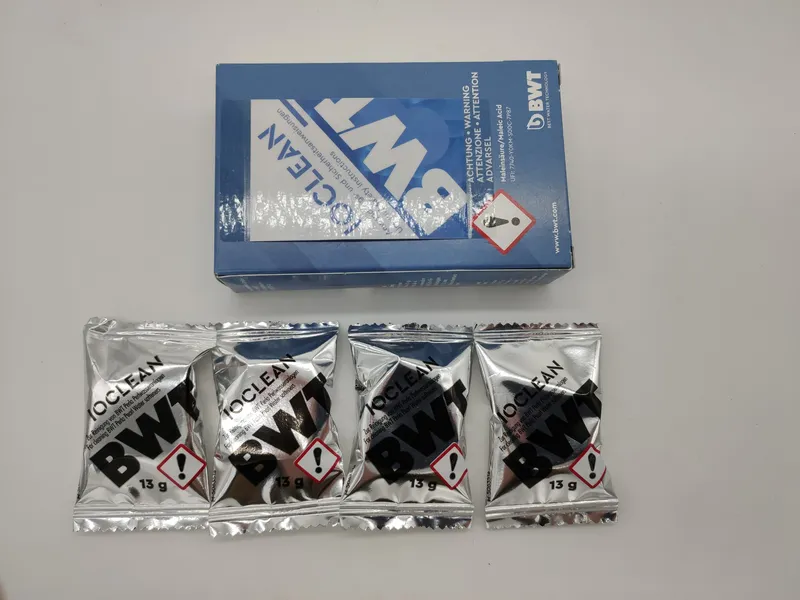 BWT Ioclean 4 Tabletten in einer Faltschachtel