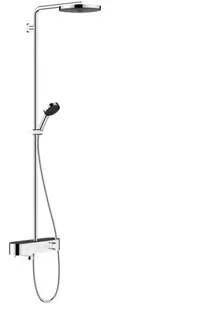 Hansgrohe Showerpipe PULSIFY 260 1jet, mit Wannenthermostat, EcoSmart Version chrom