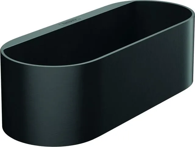 Hansgrohe Ablagekorb WallStoris, tief, 250x71mm mattschwarz