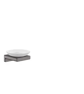 Hansgrohe Seifenhalter AddStoris, Wandmontage brushed black