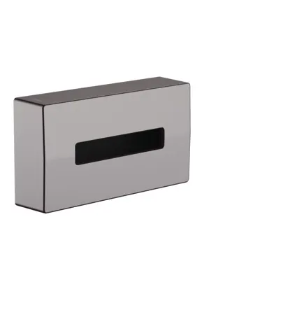 Hansgrohe Kosmetiktuchbox AddStoris, Wandmontage brushed black