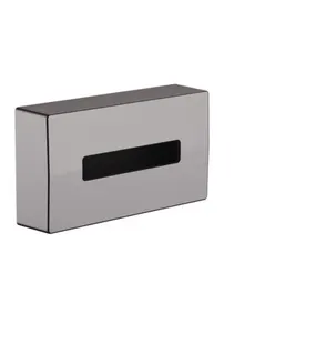 Hansgrohe Kosmetiktuchbox AddStoris, Wandmontage brushed black