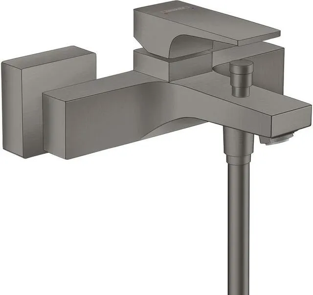 Hansgrohe METROPOL Badearmatur, Aufputz brushed black chrom