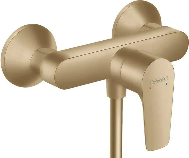 Hansgrohe TALIS E Brausearmatur, Aufputz, brushed bronze