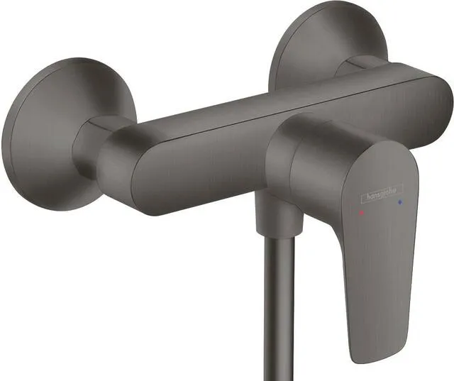 Hansgrohe TALIS E Brausearmatur, Aufputz, brushed black chrome