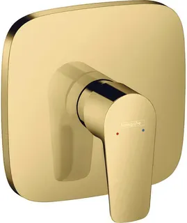 Hansgrohe TALIS E Brausearmatur, Fertigset, Unterputz, polished gold optic