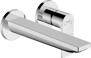 Hansgrohe Rebris E 2-Loch Waschtischmischer, Unterputz, für Wandmontage chrom