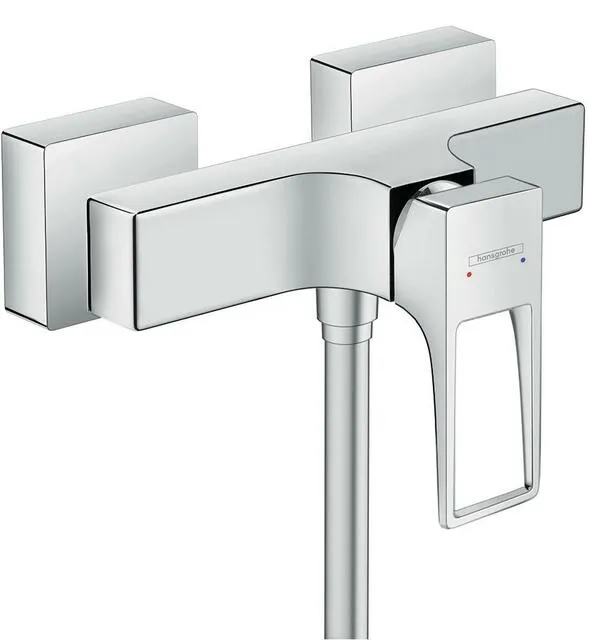 Hansgrohe METROPOL Brausearmatur, Aufputz, mit Bügelgriff chrom