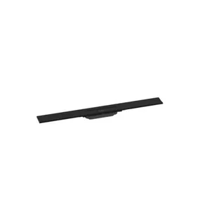 Hansgrohe Duschrinne RainDrain Flex, kürzbar, Wandmontage 800mm, mattschwarz