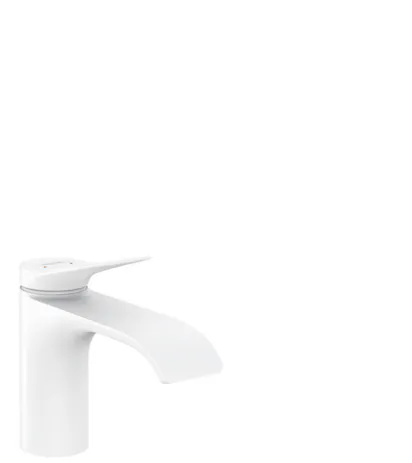Hansgrohe VIVENIS 80 Waschtischmischer, ohne Ablaufgarnitur mattweiß