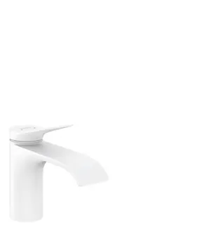 Hansgrohe VIVENIS 80 Waschtischmischer, ohne Ablaufgarnitur mattweiß