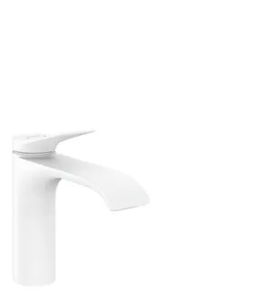 Hansgrohe VIVENIS 110 Waschtischmischer, ohne Ablaufgarnitur mattweiß