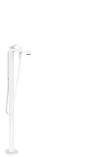 Hansgrohe VIVENIS Badearmatur, bodenstehend, mattweiß