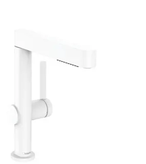 Hansgrohe FINORIS 230 Waschtischarmatur, mit Ausziehbrause 2jet, mattweiß