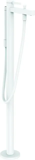 Hansgrohe FINORIS Badearmatur, bodenstehend, mattweiß