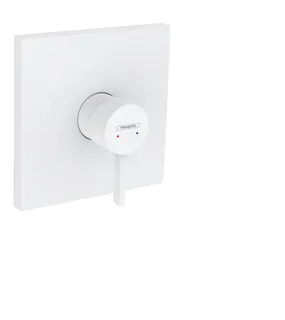 Hansgrohe FINORIS Brausearmatur, Unterputz, Fertigset, mattweiß