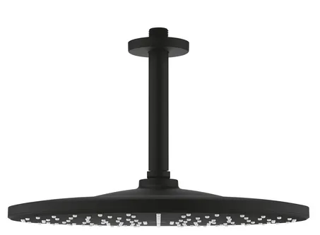 Grohe Rainshower Mono 310 Kopfbrause-Set Deckenauslass 142 mm (phantom black)