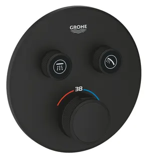 Grohe Grotherm Smartcontrol Thermostat mit Absperrventilen (phantom black)